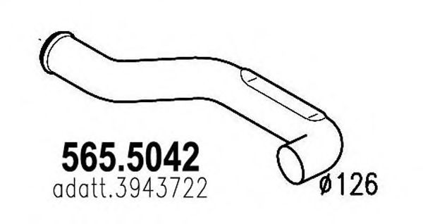 565.5042 ASSO Exhaust Pipe