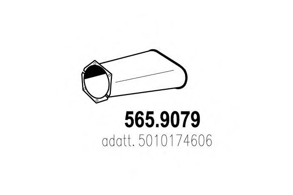 565.9079 ASSO Exhaust Pipe
