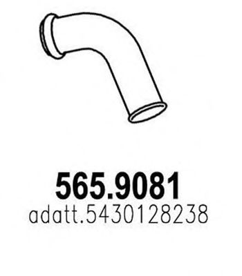 565.9081 ASSO Exhaust Pipe