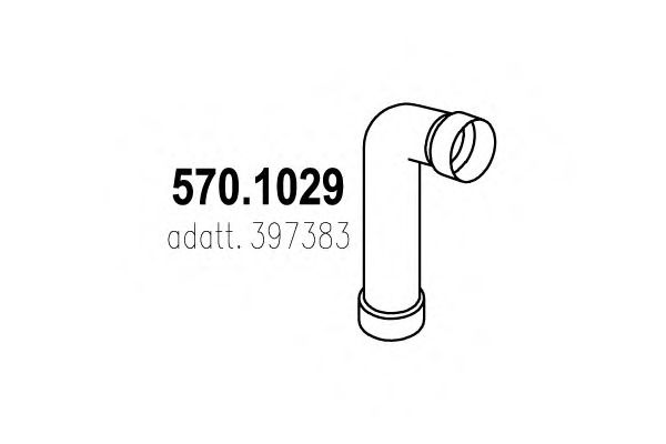 570.1029 ASSO Exhaust Pipe