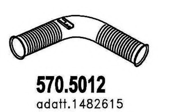570.5012 ASSO Control Arm-/Trailing Arm Bush