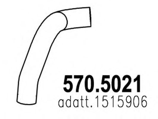 570.5021 ASSO Exhaust Pipe