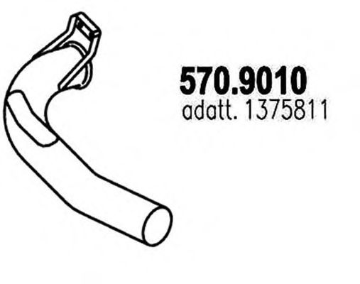 570.9010 ASSO Exhaust Pipe