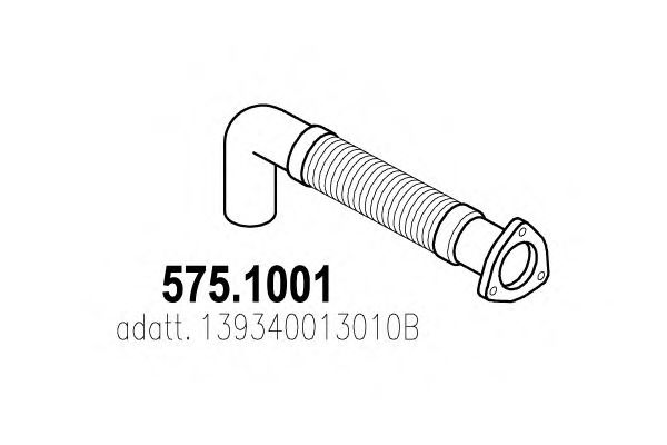575.1001 ASSO Exhaust Pipe