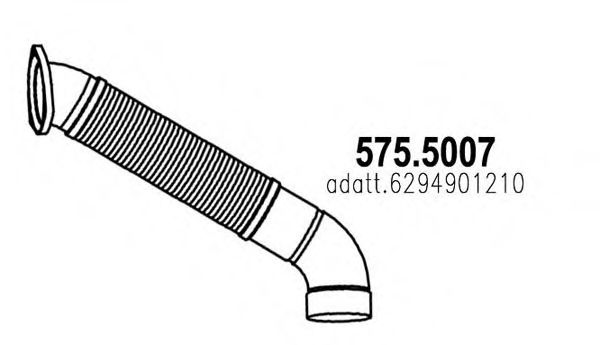 575.5007 ASSO Exhaust Pipe