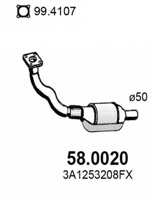 58.0020 ASSO Charger Intake Hose
