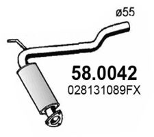 58.0042 ASSO Charger Intake Hose
