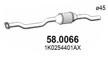 58.0066 ASSO Catalytic Converter