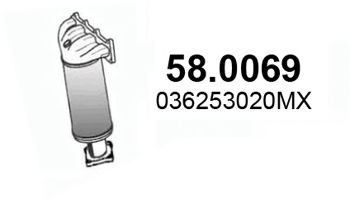 58.0069 ASSO Katalysator