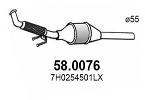 58.0076 ASSO Catalytic Converter