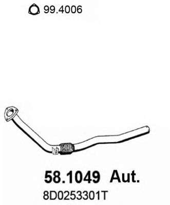 58.1049 ASSO Cable, parking brake