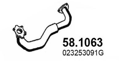 58.1063 ASSO Cable, parking brake