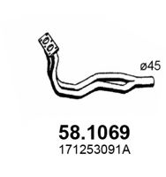 58.1069 ASSO Cable, parking brake