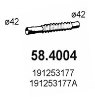 58.4004 ASSO Gasket, intake manifold