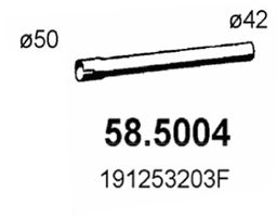 58.5004 ASSO Exhaust Pipe