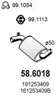 58.6018 ASSO Oil Filter