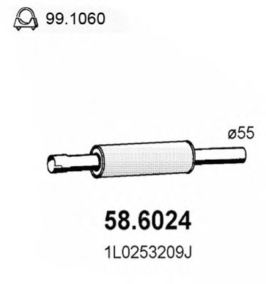 58.6024 ASSO Oil Filter