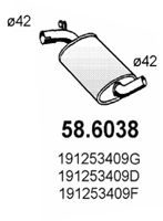 58.6038 ASSO Lagerung, Motor