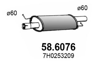 58.6076 ASSO Lubrication Oil Filter