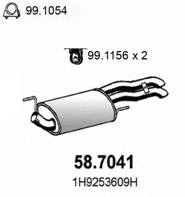58.7041 ASSO Fuel filter