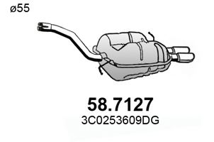 58.7127 ASSO Gasket, cylinder head
