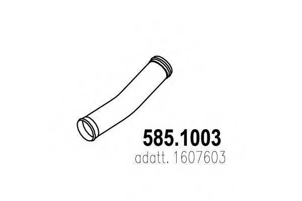 585.1003 ASSO Exhaust Pipe