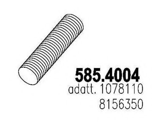 585.4004 ASSO Corrugated Pipe, exhaust system