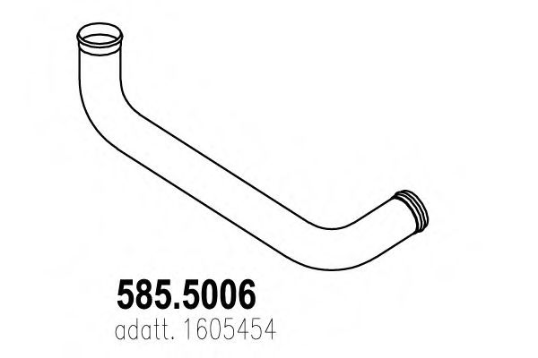 585.5006 ASSO Exhaust Pipe