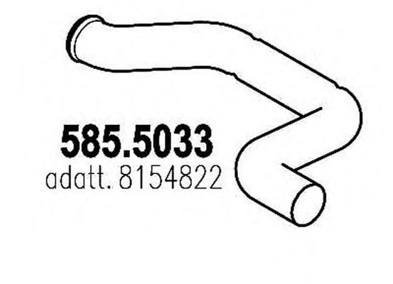 585.5033 ASSO Exhaust Pipe