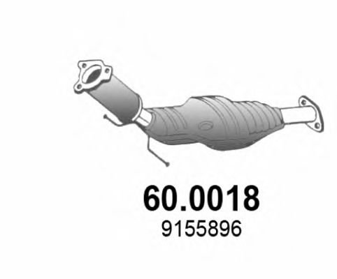 60.0018 ASSO Catalytic Converter