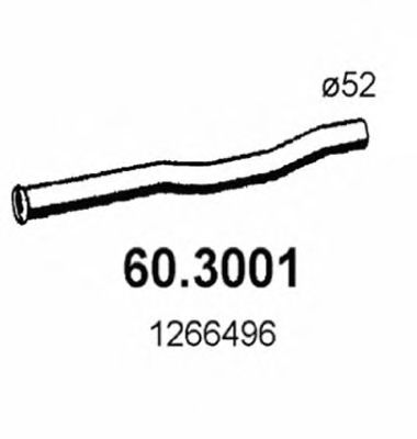 60.3001 ASSO Exhaust Pipe