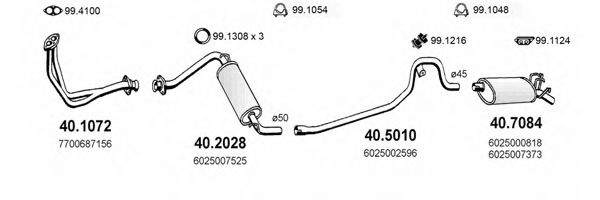 ART2009 ASSO Exhaust System Exhaust System