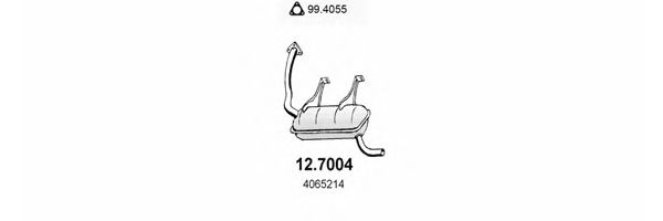 ART2732 ASSO Exhaust System Exhaust System