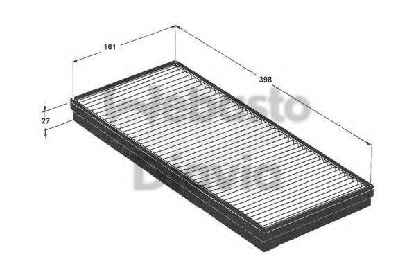 82D0325097A WEBASTO Heating / Ventilation Filter, interior air