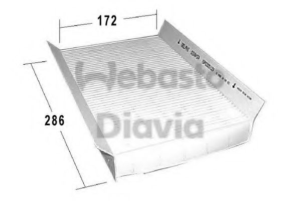 82D0325123A WEBASTO Heating / Ventilation Filter, interior air
