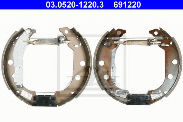 03.0520-1220.3 Brake System Brake Shoe Set