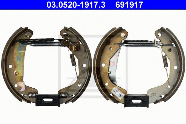 03.0520-1917.3 ATE Brake Shoe Set