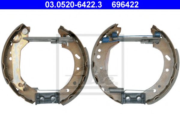 03.0520-6422.3 Brake System Brake Shoe Set