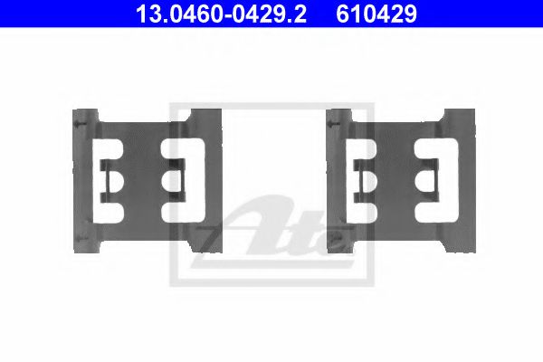 13.04600429.2 ATE Accessory Kit, disc brake pads