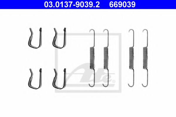 03.0137-9039.2 ATE Accessory Kit, brake shoes