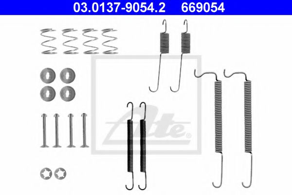 03.0137-9054.2 ATE Accessory Kit, brake shoes