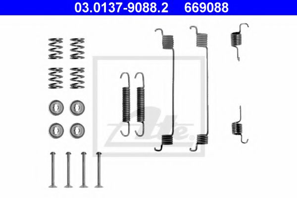 03.0137-9088.2 ATE Accessory Kit, brake shoes