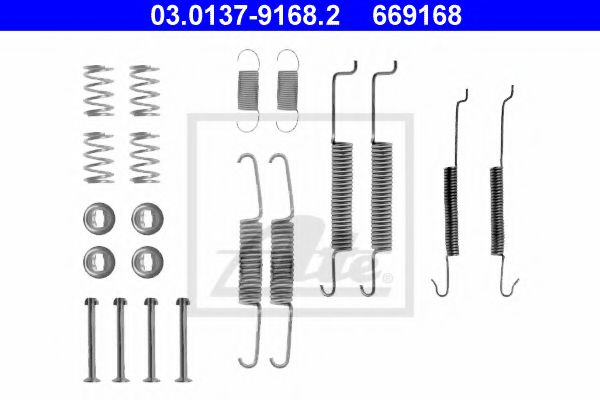 03.0137-9168.2 ATE Accessory Kit, brake shoes