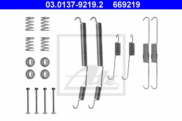 03.0137-9219.2 ATE Accessory Kit, brake shoes