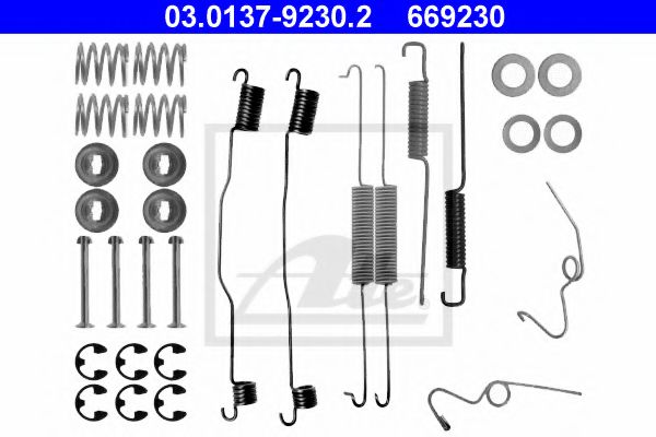 03.0137-9230.2 ATE Accessory Kit, brake shoes