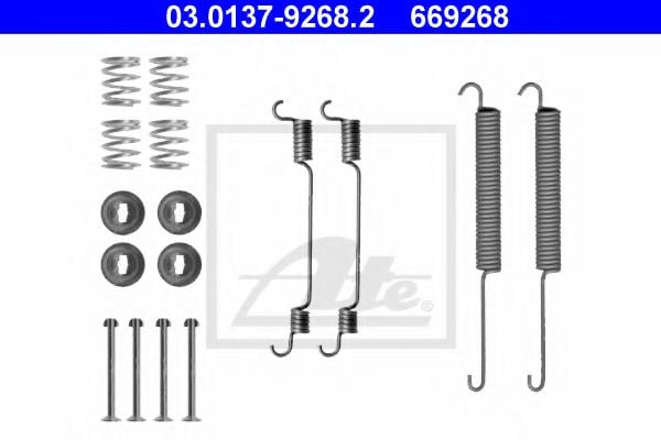 03.0137-9268.2 ATE Brake System Accessory Kit, brake shoes