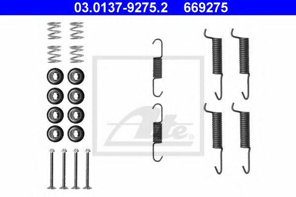 03.0137-9275.2 ATE Brake System Accessory Kit, parking brake shoes