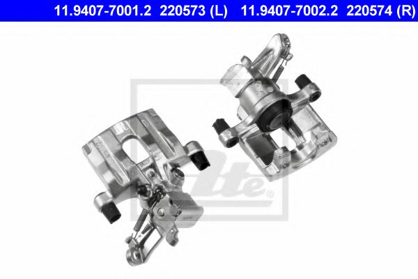 11.9407-7002.2 Brake System Brake Caliper
