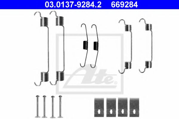 03.0137-9284.2 ATE Accessory Kit, brake shoes
