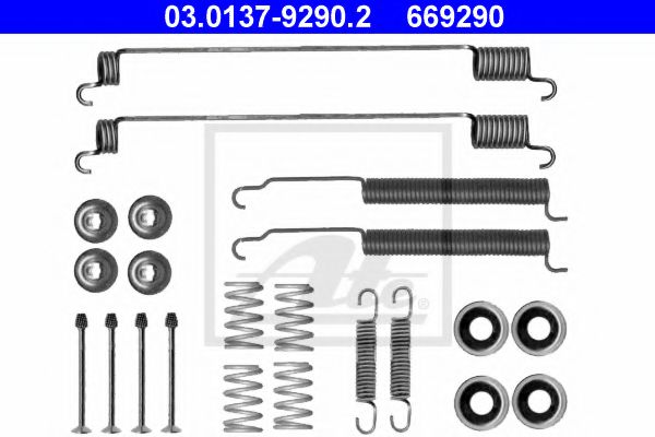 03.01379290.2 ATE Accessory Kit, brake shoes